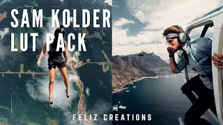Sam Kolder Lut Pack (@samkolder) | Inspired LUT Pack😱