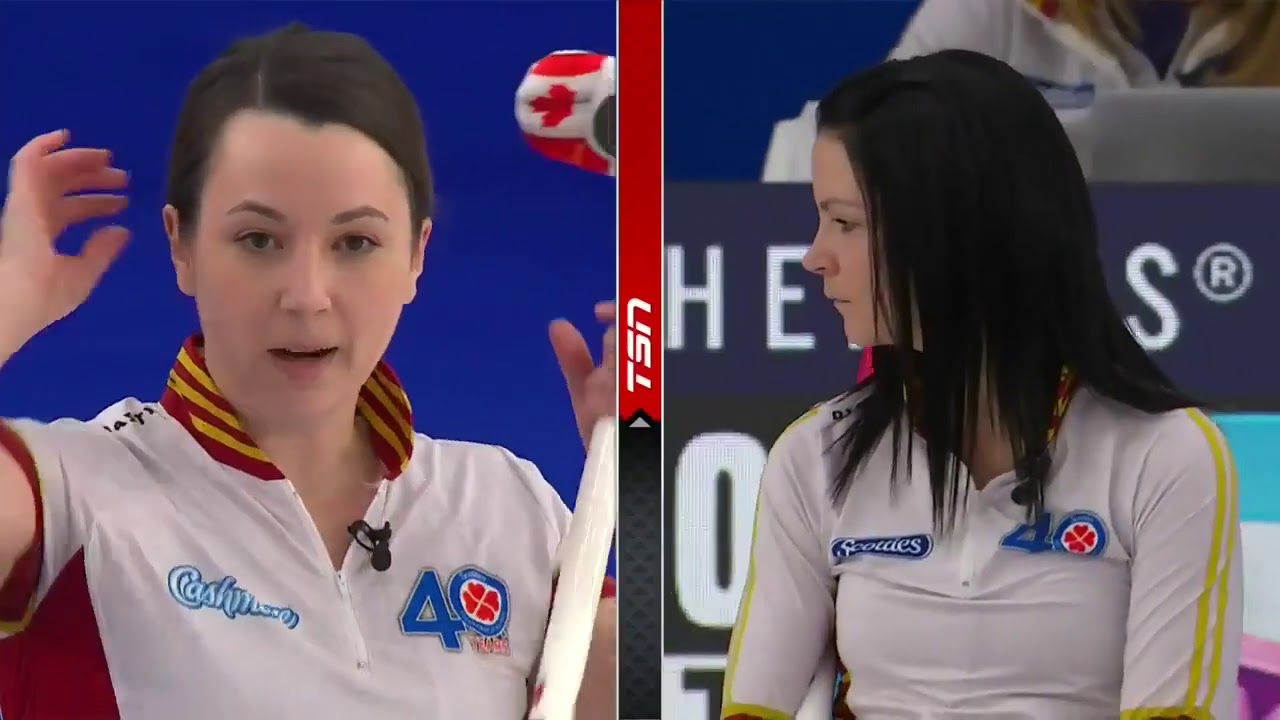 Draw 22 -  2021 Scotties Tournament of Hearts - Einarson (CA) vs. Jones (MB)
