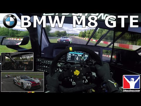 iracing---bmw-m8-gte-[new]-@-nordschleife-[osw-+-triple-screen-onboard]