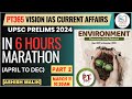 Visionias pt365 environment 2024 aprildec current affairs upsc pt365 environment prelims2024