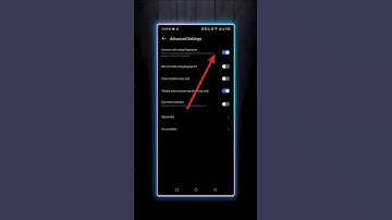 fingerprint se call receive kaise karen | answer calls using fingerprint setting #viralvideo #short