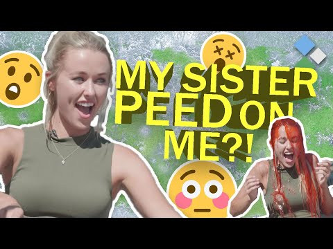 Bachelorette Heather Martin tells us why she gets peed on by her sister! | On Ice with J.J. Carroll