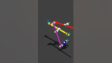 Mechanical mechanism 13 #shorts #mechanism #mechanical #engineering #solidworks #animation #cad