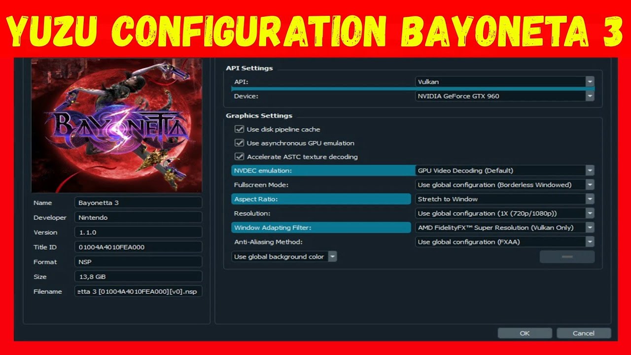 Bayonetta 3 Crashes Emulator on launch in Vulkan : r/yuzu
