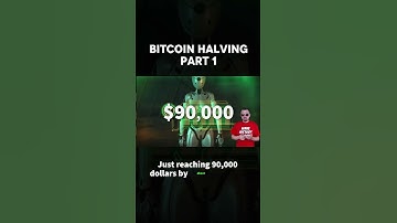 BITCOIN HALVING PART1 #shorts