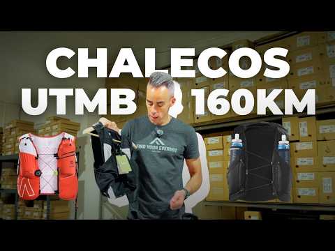 CHALECOS para hacer el UTMB | ACCESORIOS DE RUNNING | FIND YOUR EVEREST