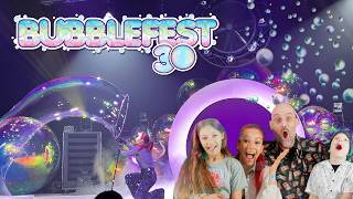 INSANE BUBBLE SHOW! We went CRAZY at Bubblefest at Discovery Cube 2026