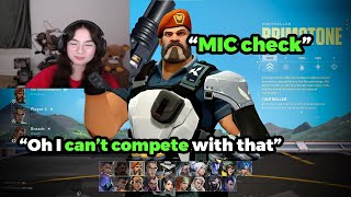 Kyedae Tries To Compete With A Mans Low Voice