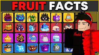 Facts about Every Fruits Only 1% Know in Blox Fruits!