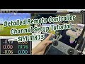 Detailed Remote Controller Channel Setup Tutorial