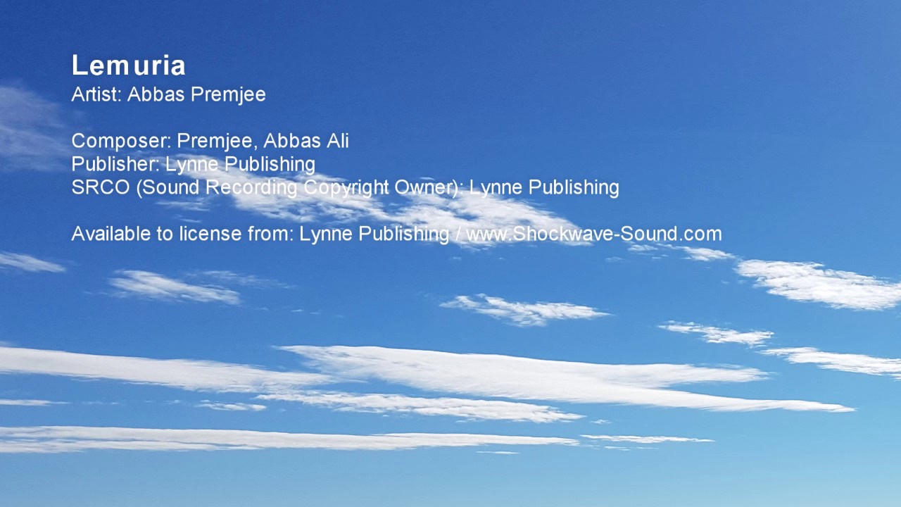 YouTube에서 Lemuria - Abbas Premjee (Lynne Publishing) 보기 YouTube에서 Lemuria - Abbas Premjee (Lynne Publishing) 보기