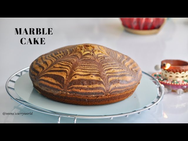 എങ്ങനെ എളുപ്പത്തിൽ മാർബിൾ കേക്ക് ഉണ്ടാക്കാം | Marble Cake | How To Make Marble  Cake Easily - YouTube