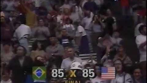 Brasil x Estados Unidos - Copa América de Basquete Feminino 1993
