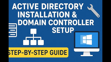 Active Directory installation and promoting server as a domain controller. #learning #technology