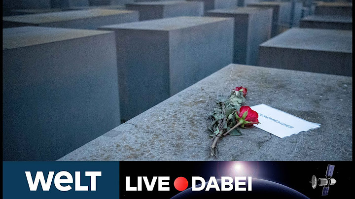 LIVE DABEI: Sondersitzung des Bundestages zum Gedenken an die Opfer des Nationalsozialismus