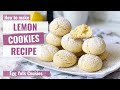 Lemon cookies recipe  egg yolk cookies recipe