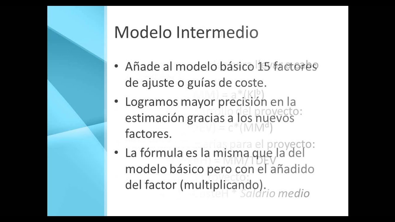 Metricas de software: Modelo cocomo - YouTube