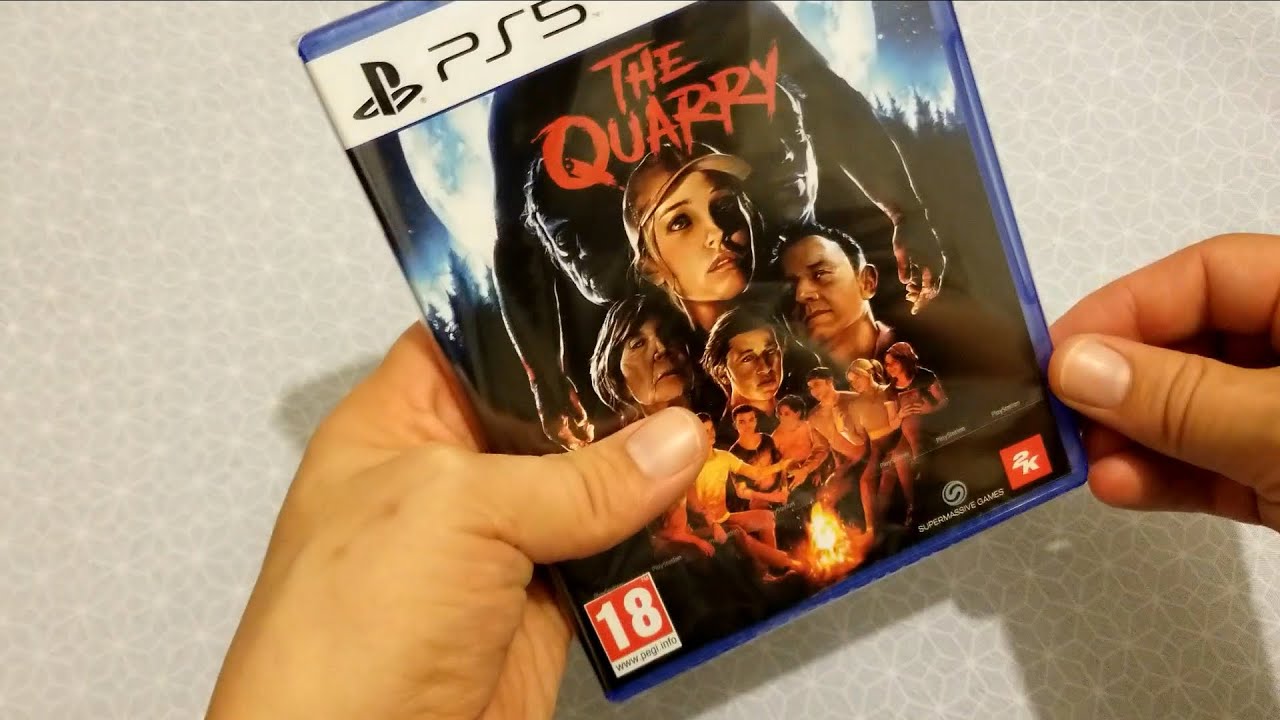 UNBOXING THE QUARRY PS5 