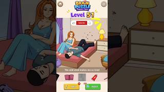 Brain Puzzle Tricky Test Level 51 Walkthrough – Solution! 🧠 #shorts #brainpuzzle #gamesbykt