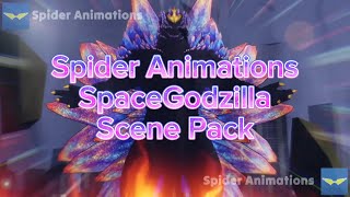 Spider Animations Spacegodzilla Scene Pack
