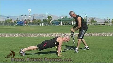 Primal Fitness Systems Band Push Ups Chain Pushups