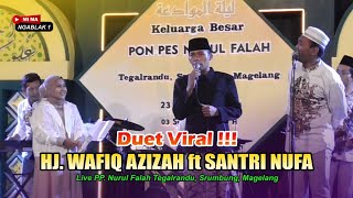 Viral ! Santri Bersuara Merdu Duet Bareng HJ Wafiq Azizah - Emirates Music Religi