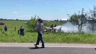 Footage Captures Scene of Skydiving Plane Crash That Killed 12