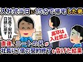 入社式当日、弟が15分で帰宅すると背中に「高卒は入社禁止」直後、ニートの兄「社長？1億の契約は白紙に戻す」【2ch修羅場スレ・ゆっくり解説】