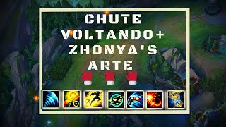 CHUTE VOLTANDO+ ZHONYAS  LEE SIN VS  LEE SIN (Practice tool)?shorts