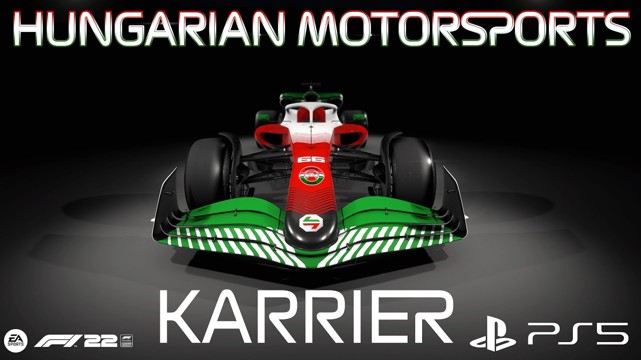 F1 2022 - Karrier #1| Magyar Forma-1 Csapat! - YouTube