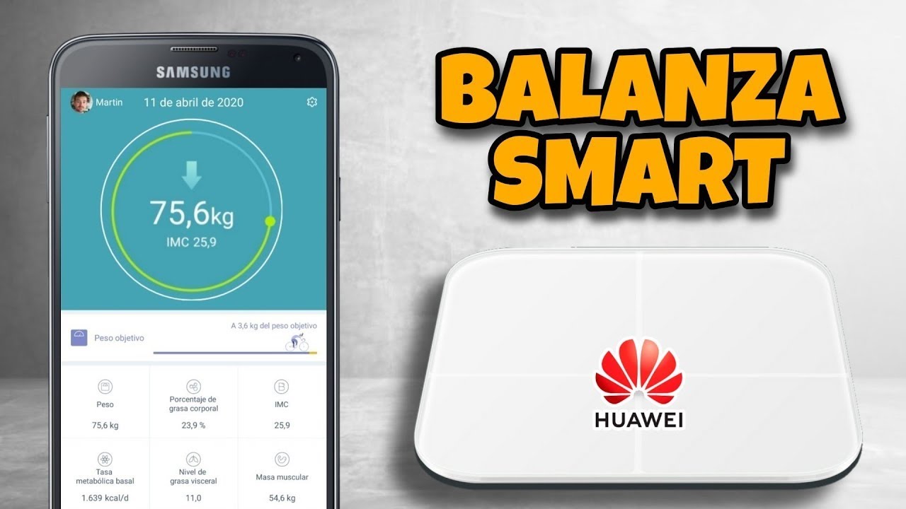 Balanza INTELIGENTE Huawei Smart Scale REVIEW COMPLETA | TecTips - YouTube