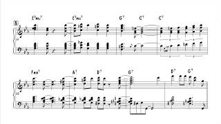 Oscar Peterson - Softly, As In A Morning Sunrise (Transcription) screenshot 5