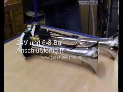 Super Sound Horn ♢ Neapolitanisches Doppelhorn ♢ 24V