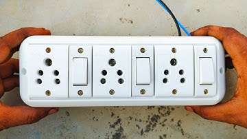 3 Switch+ 3 socket कनेक्शन | Triple Switch Socket Connection Kaise Kare | Full Guide in हिंदी |