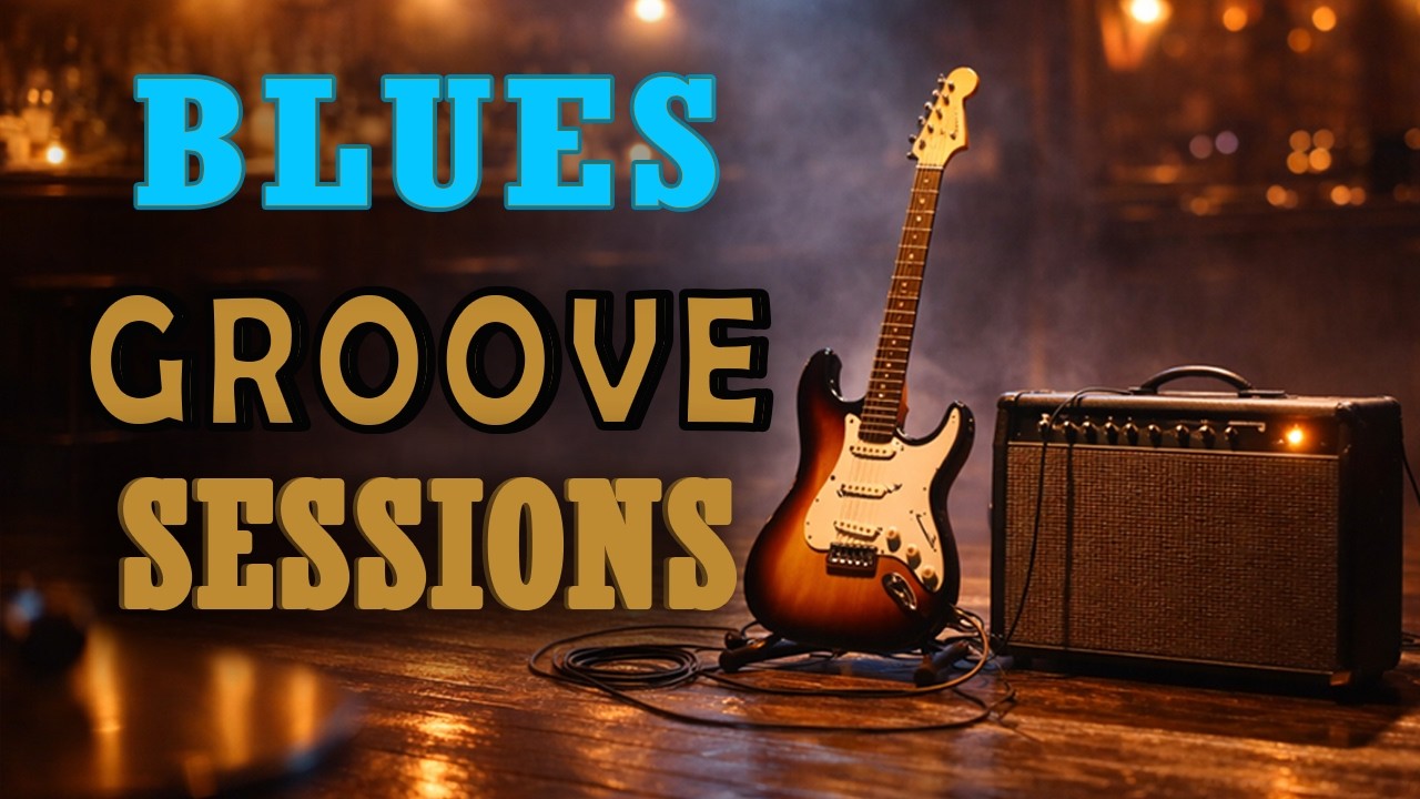 Blues Groove Guitar Instrumental | Smooth Mid-Tempo Electric Blues Feel