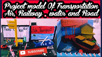 Transport Model | project model on  Means of transportation | transport and communication model