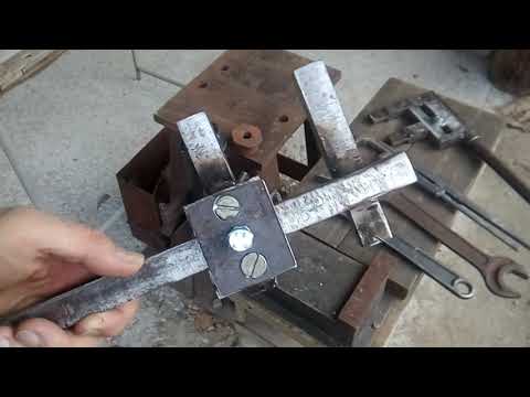 Homemade super wrench.