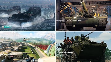 Evolution of Map Intros / Pre-match sequences in Call of Duty Games