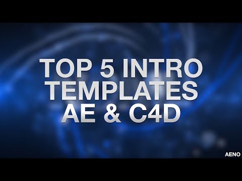 TOP 5 3D Intro Templates #4 — Cinema 4D & After Effects