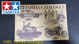 1983 Tamiya Catalogue review / 1983년 타미야 카다로그 소개