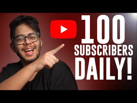 How to Get 100 SUBSCRIBERS on YouTube DAILY! | YouTube Growth Tips 2020
