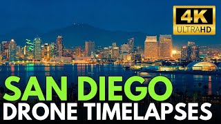 SAN DIEGO  Timelapses (4K) | #drone #travel #explore #timelapse #california