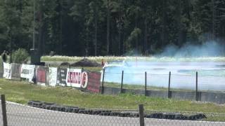 Bmw 1series M5 V8 Supercharged Drifting at SPDS #3 Gröndal