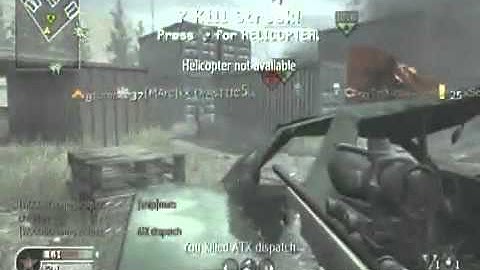 COD4 : Domination : Shipment : Quickscoping