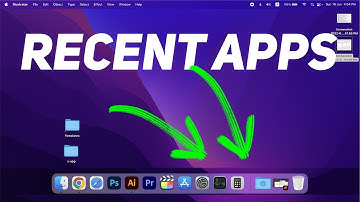 22 Disable Show Recent App in Dock on a Macbook