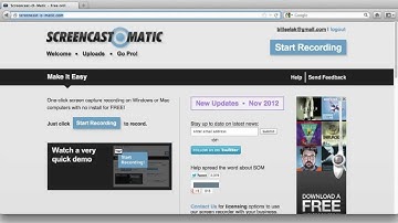 How to Use Screencast-o-Matic