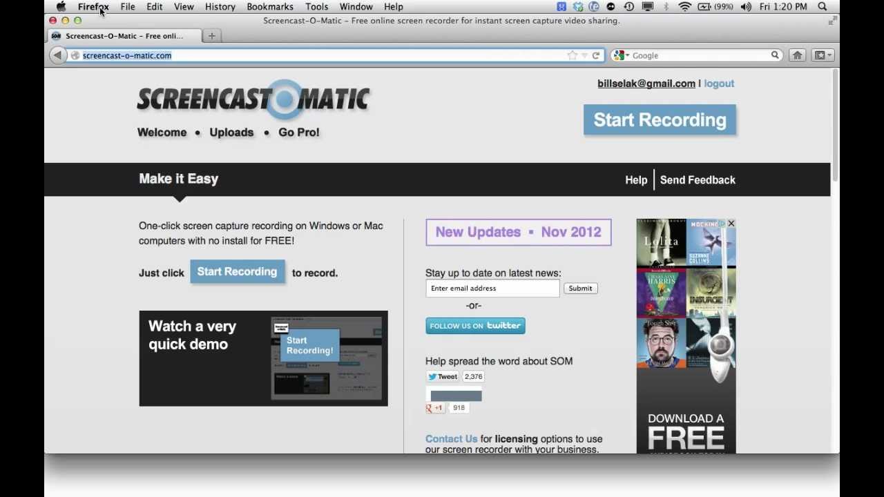 How to Use Screencast-o-Matic