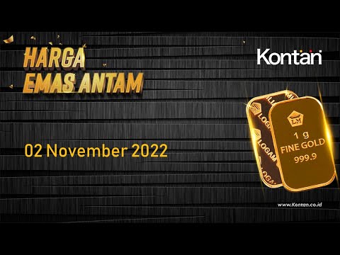 HARGA EMAS ANTAM HARI INI 02 NOVEMBER 2022 NAIK Rp 8.000