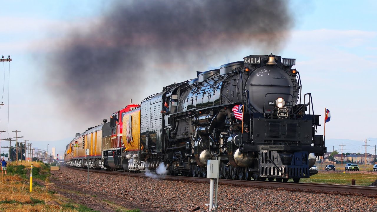 UNION PACIFIC BIG BOY 4014 AND UNION PACIFIC 1616 HENDERSON TO GREELEY