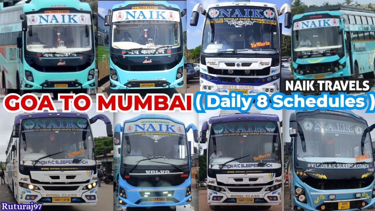 Goa to Mumbai Bus | Naik Travels | New Sleeper Bus | Goa to Mumbai Bus ...